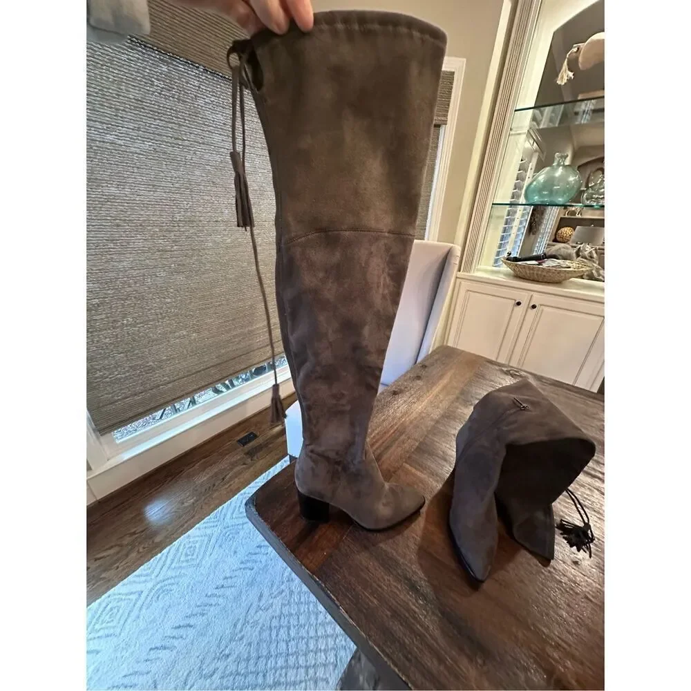 Marc Fisher Alinda over the knee boot in gray